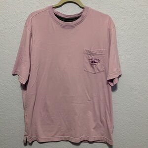 Tommy Bahama Relaxed Fit Bali Skyline Short Sleeve Supima Cotton Purple Tee